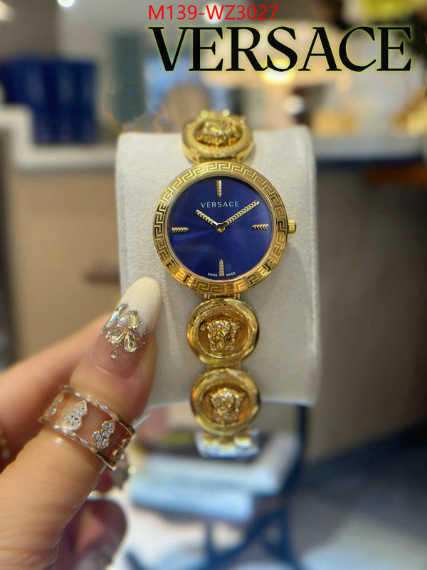 Watch(4A)-Versace 2024 luxury replicas ID: WZ3027 $: 139USD