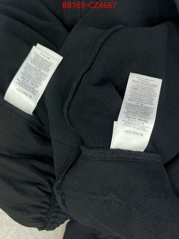 Clothing-Burberry where to buy ID: CZ4667 $: 169USD