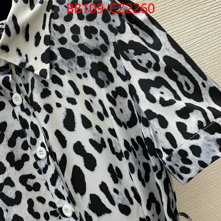 Clothing-DG best quality designer ID: CZ2260 $: 109USD