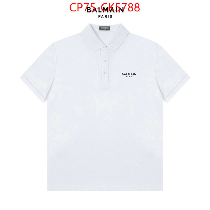 Clothing-Balmain high quality designer replica ID: CK5788 $: 75USD