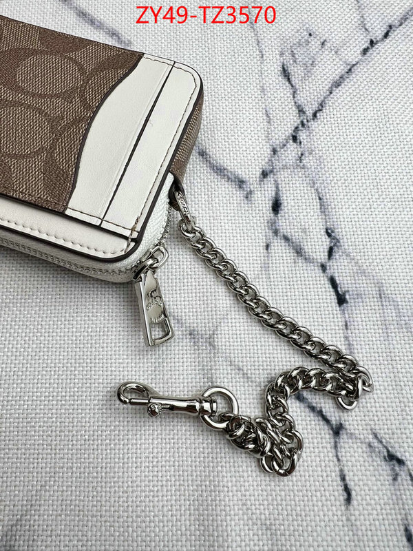 Coach Bags(4A)-Wallet perfect ID: TZ3570 $: 49USD,