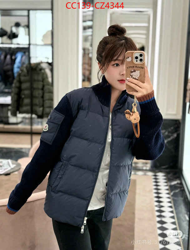 Down jacket Men-Moncler wholesale ID: CZ4344 $: 139USD