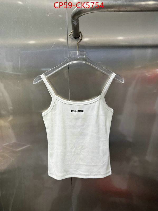 Clothing-MIU MIU the highest quality fake ID: CK5754 $: 59USD