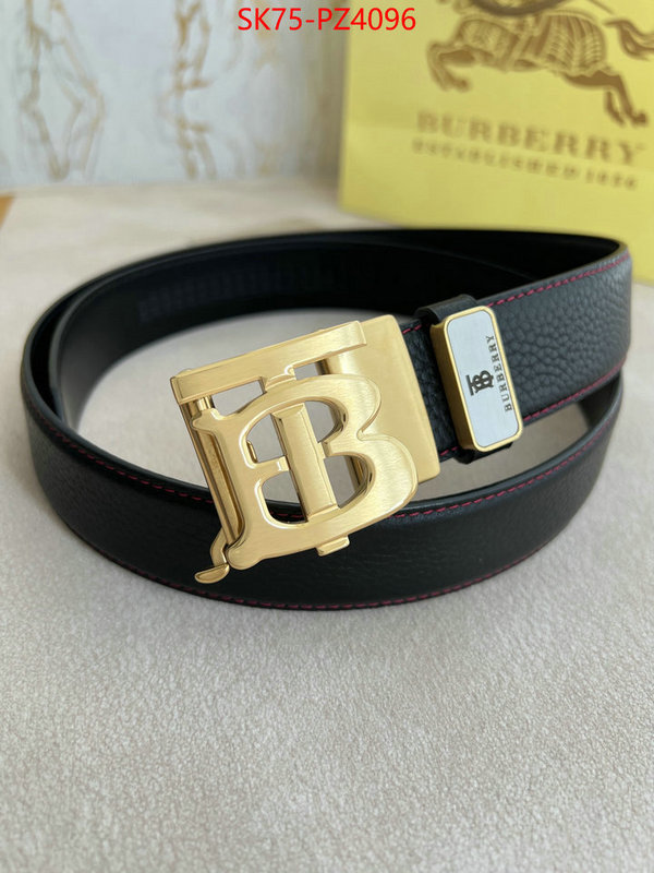Belts-Burberry luxury cheap ID: PZ4096 $: 75USD