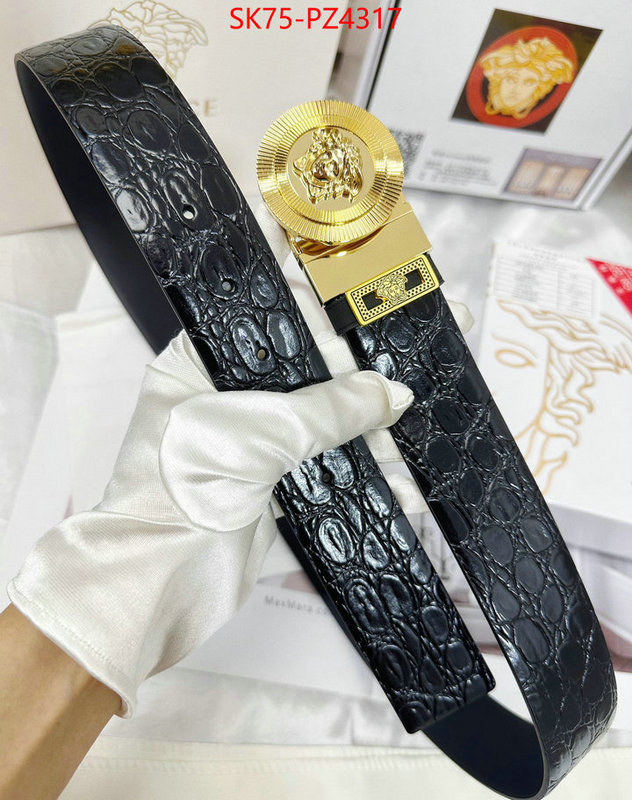 Belts-Versace top quality website ID: PZ4317 $: 75USD