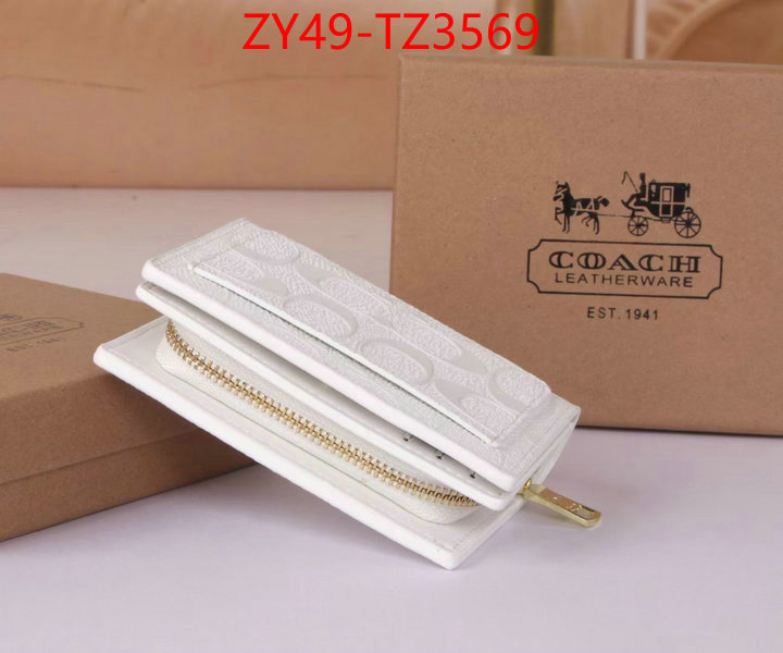 Coach Bags(4A)-Wallet what ID: TZ3569 $: 49USD,