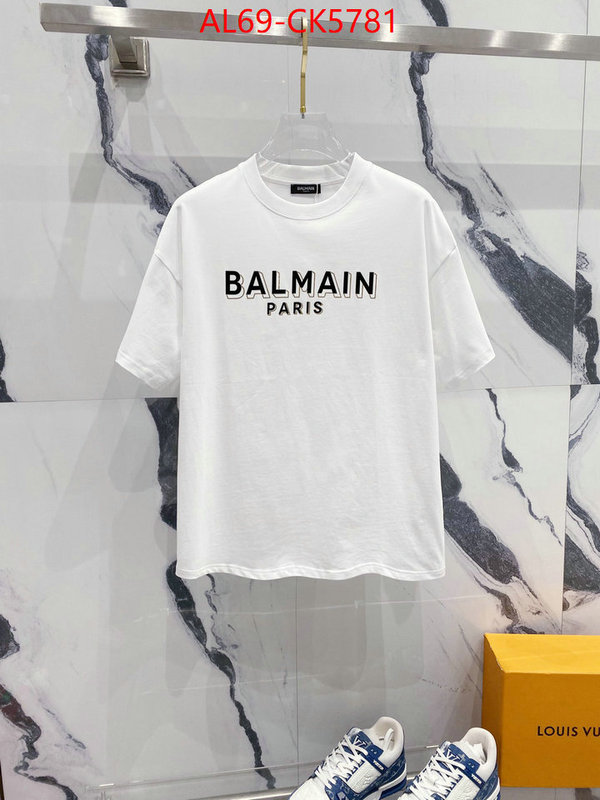 Clothing-Balmain high quality happy copy ID: CK5781 $: 69USD