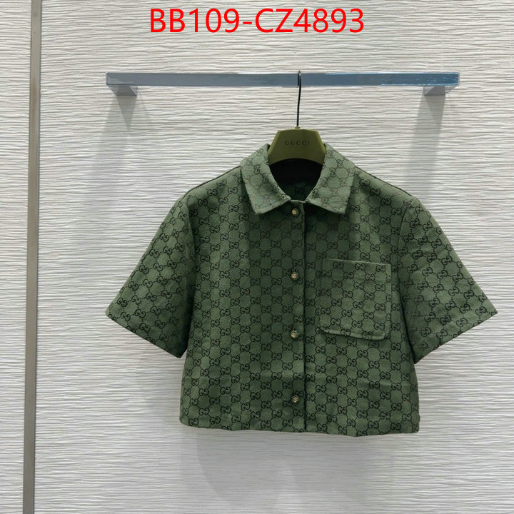 Clothing-Gucci replica best ID: CZ4893 $: 109USD