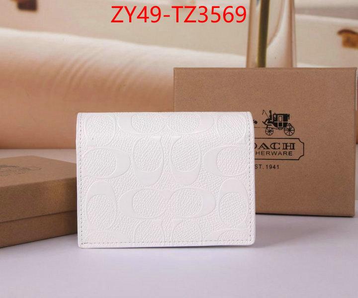 Coach Bags(4A)-Wallet what ID: TZ3569 $: 49USD,
