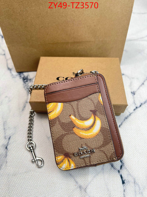 Coach Bags(4A)-Wallet perfect ID: TZ3570 $: 49USD,