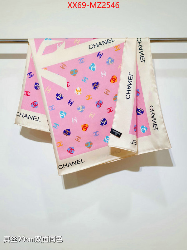 Scarf-Chanel top sale ID: MZ2546 $: 69USD