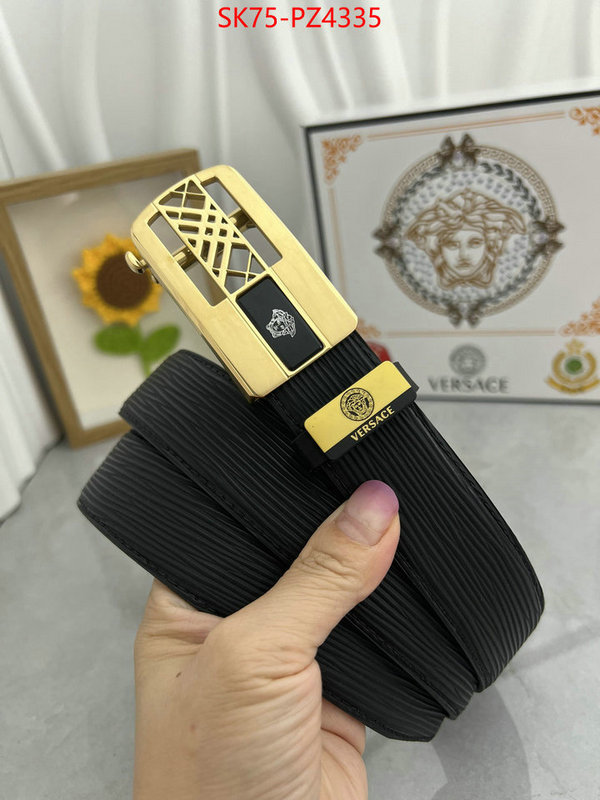 Belts-Versace high quality replica designer ID: PZ4335 $: 75USD