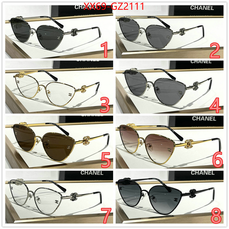 Glasses-Chanel aaaaa+ replica designer ID: GZ2111 $: 69USD