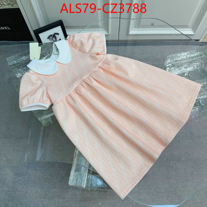 Kids clothing-Fendi shop the best high quality ID: CZ3788 $: 79USD