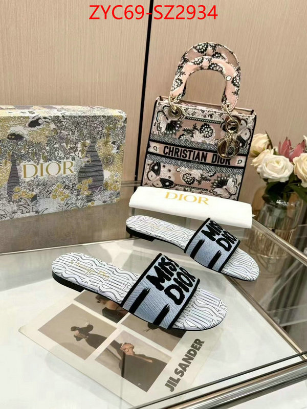 Women Shoes-Dior wholesale imitation designer replicas ID: SZ2934 $: 69USD
