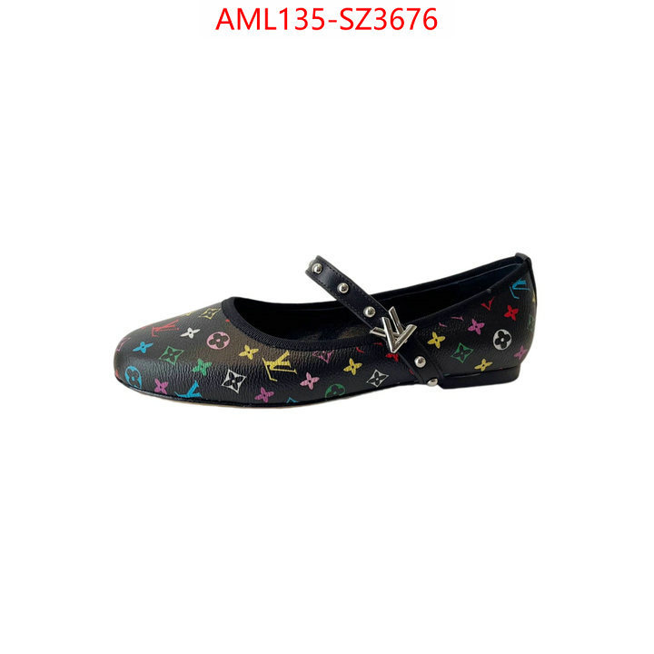 Women Shoes-LV 1:1 replica wholesale ID: SZ3676 $: 135USD