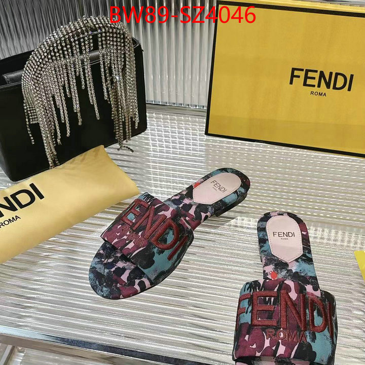 Women Shoes-Fendi replica wholesale ID: SZ4046 $: 89USD