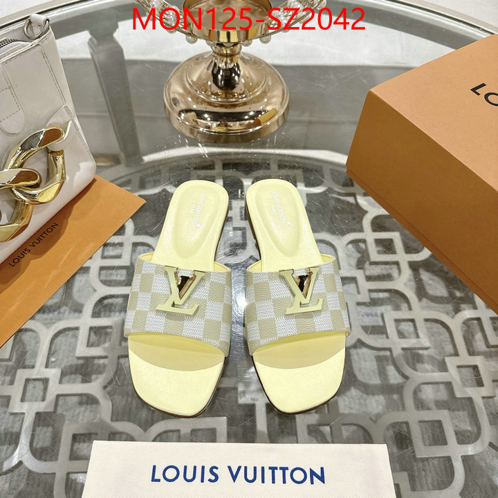 Women Shoes-LV high quality replica designer ID: SZ2042 $: 125USD