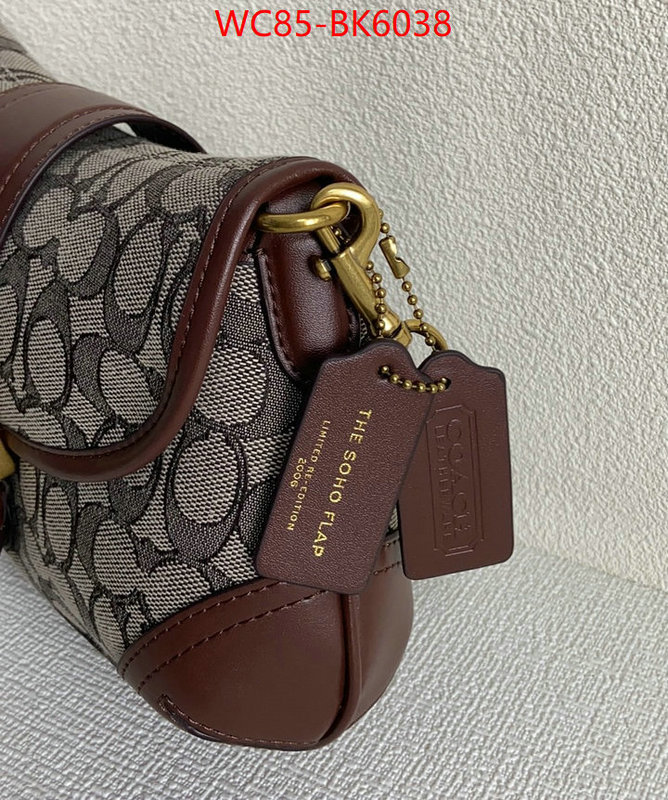Coach Bags(4A)-Handbag- how can i find replica ID: BK6038 $: 85USD,