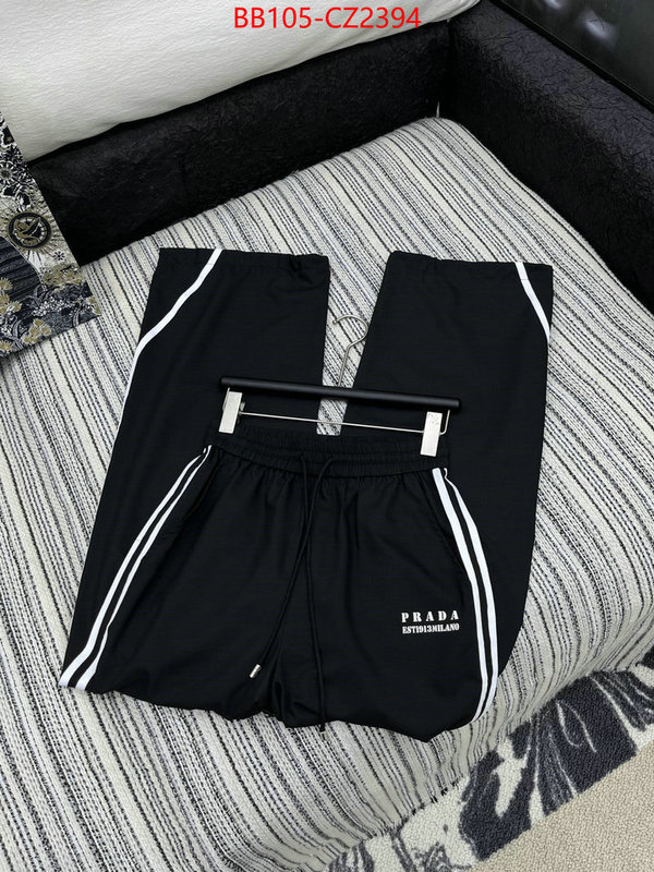 Clothing-Prada where to buy ID: CZ2394 $: 105USD