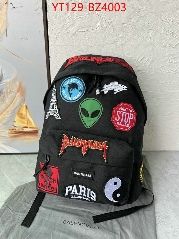Balenciaga Bags(TOP)-Backpack- luxury ID: BZ4003 $: 129USD,