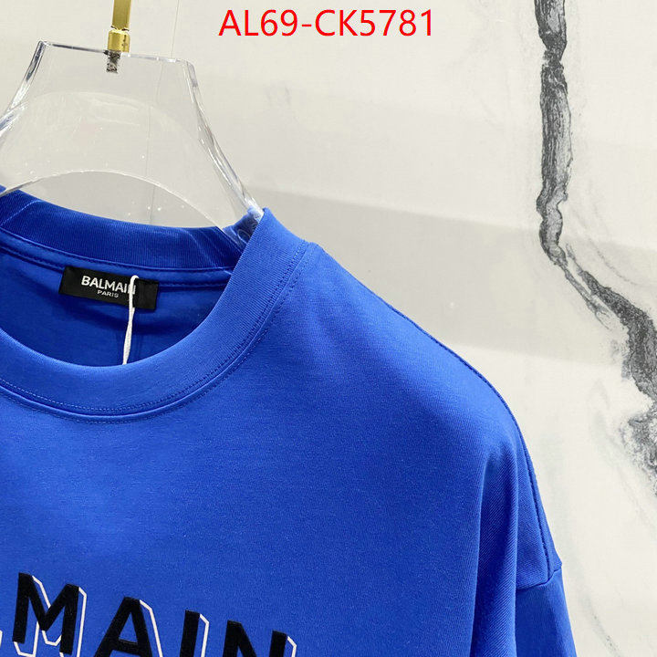 Clothing-Balmain high quality happy copy ID: CK5781 $: 69USD