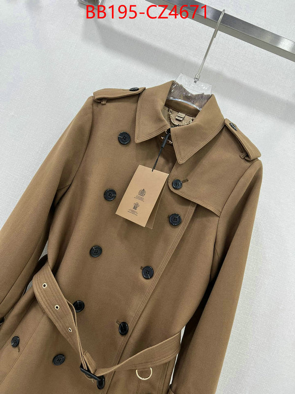 Clothing-Burberry buy best high-quality ID: CZ4671 $: 195USD