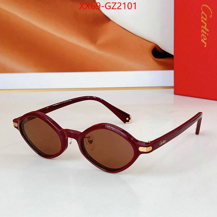Glasses-Cartier cheap replica ID: GZ2101 $: 69USD