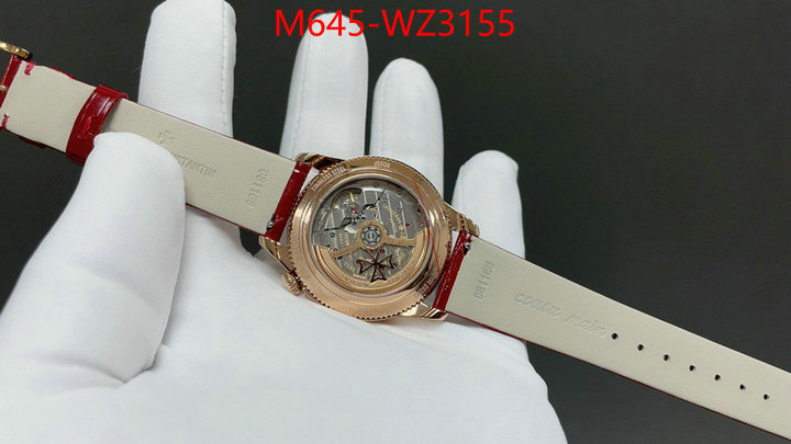Watch(TOP)-Vacheron Constantin 2024 replica ID: WZ3155 $: 645USD