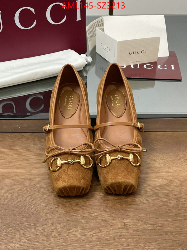 Women Shoes-Gucci fake high quality ID: SZ3213 $: 145USD