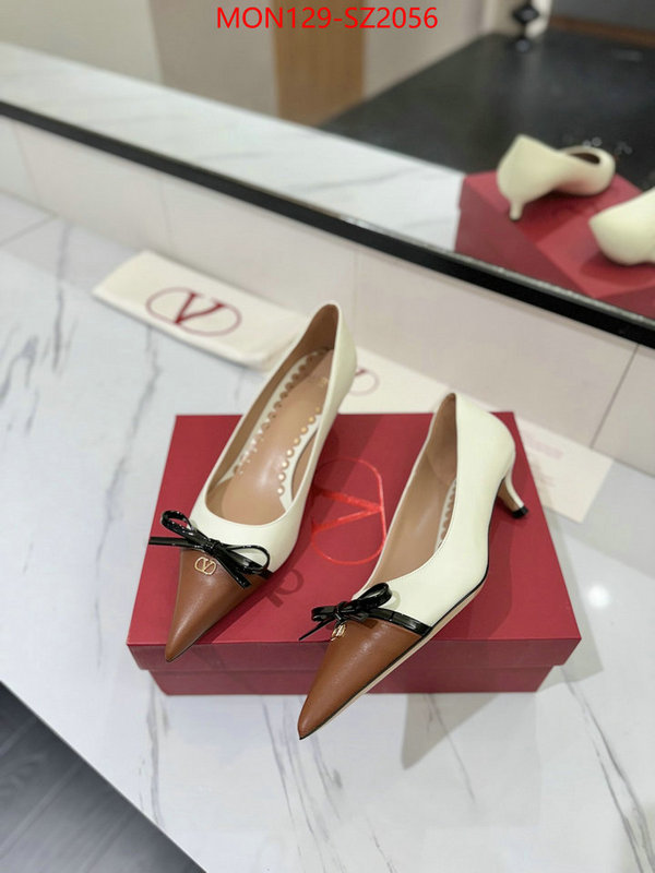 Women Shoes-Valentino customize best quality replica ID: SZ2056 $: 129USD
