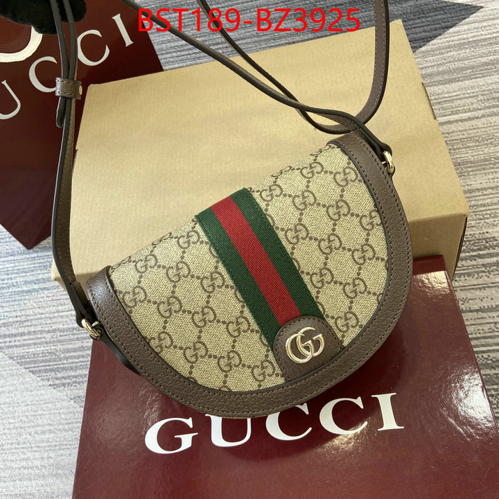 Gucci Bags(TOP)-Crossbody- counter quality ID: BZ3925 $: 189USD,