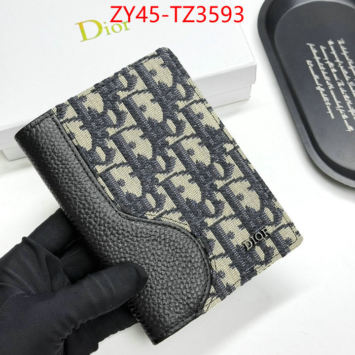 Dior Bags(4A)-Wallet- sellers online ID: TZ3593 $: 45USD,