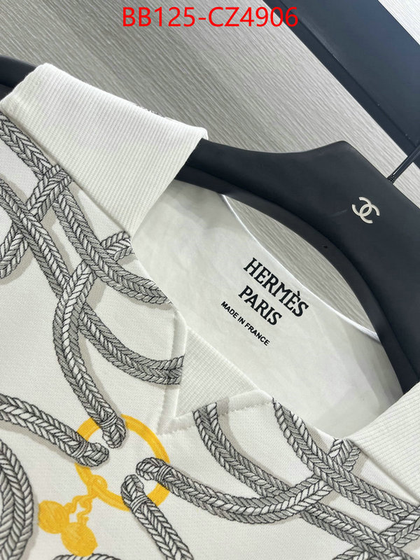 Clothing-Hermes aaaaa+ replica designer ID: CZ4906 $: 125USD
