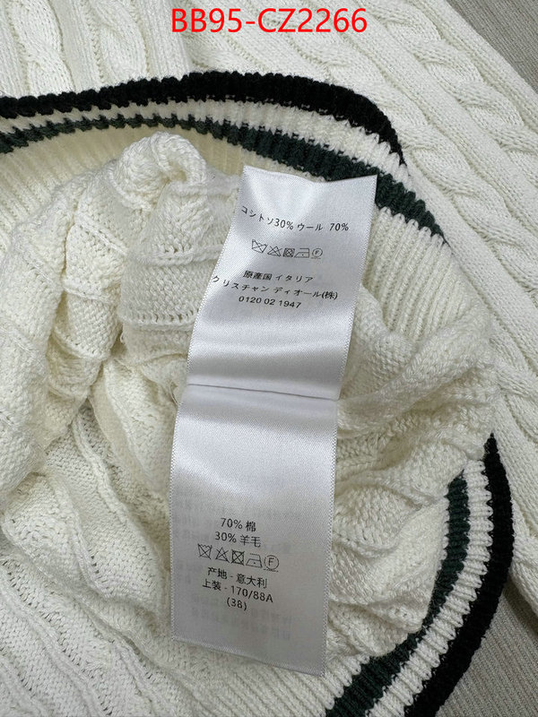Clothing-Dior copy ID: CZ2266 $: 95USD