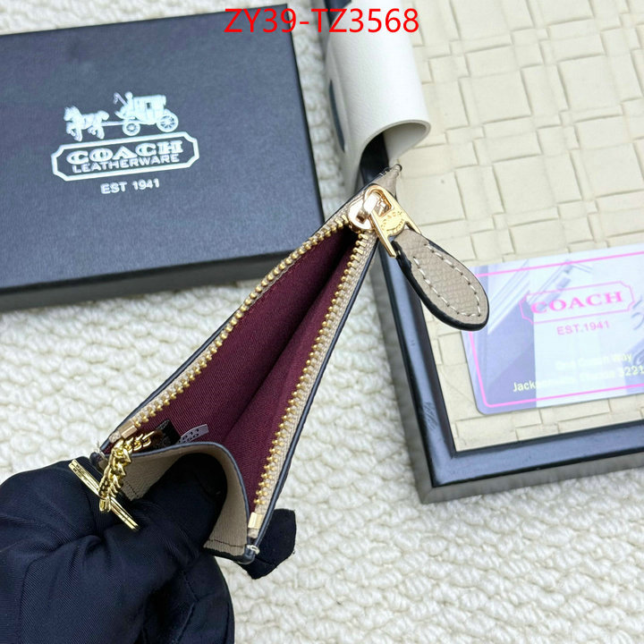 Coach Bags(4A)-Wallet high quality replica ID: TZ3568 $: 39USD,