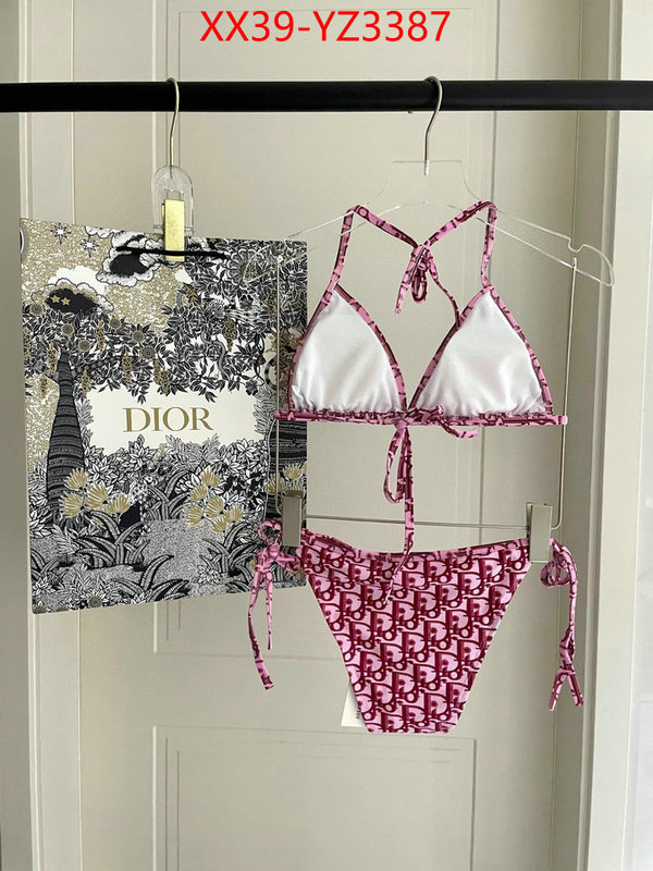 Swimsuit-Dior designer high replica ID: YZ3387 $: 39USD