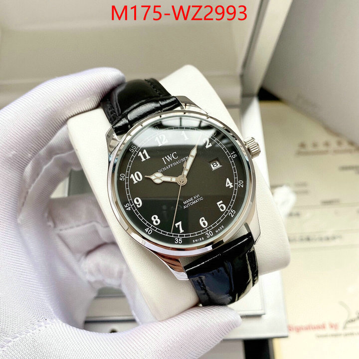 Watch(4A)-IWC best quality fake ID: WZ2993 $: 175USD-shoes yupoo Watch(4A)-IWC best quality fake ID: WZ2993 $: 175USD