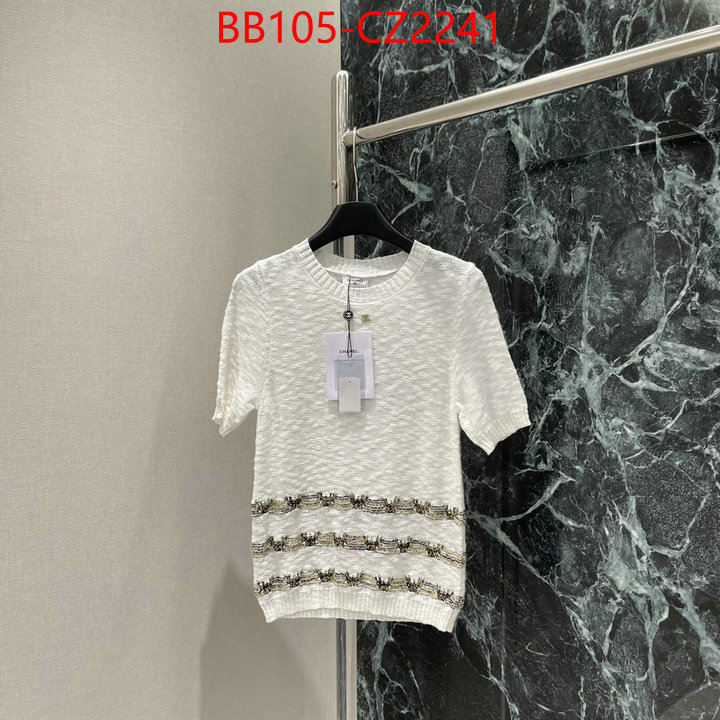 Clothing-Chanel luxury cheap replica ID: CZ2241 $: 105USD