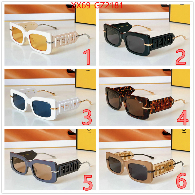 Glasses-Fendi high quality customize ID: GZ2181 $: 69USD