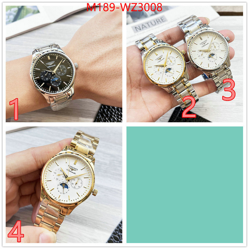 Watch(4A)-Longines the quality replica ID: WZ3008 $: 189USD-shoes yupoo Watch(4A)-Longines the quality replica ID: WZ3008 $: 189USD