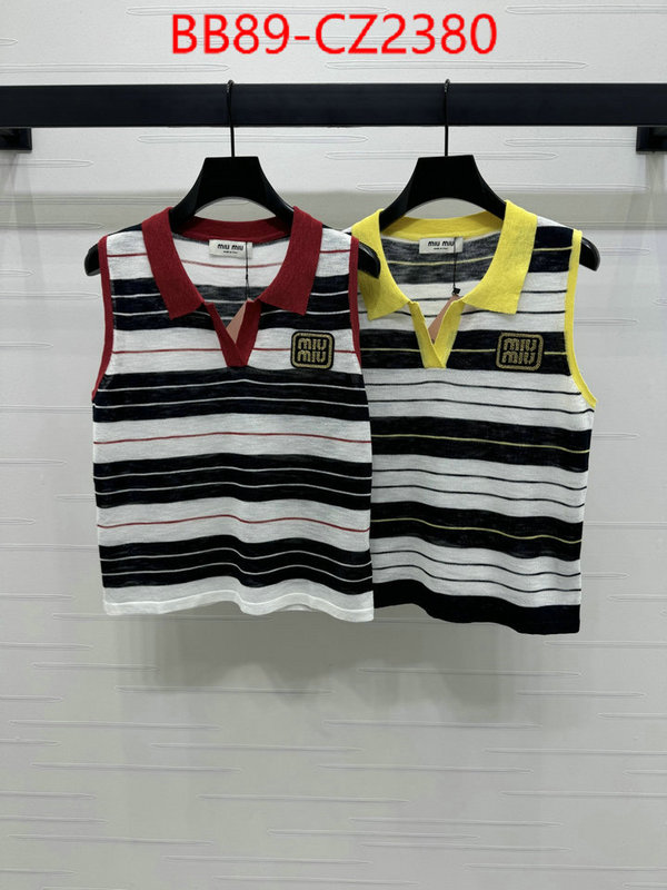 Clothing-MIU MIU styles & where to buy ID: CZ2380 $: 89USD
