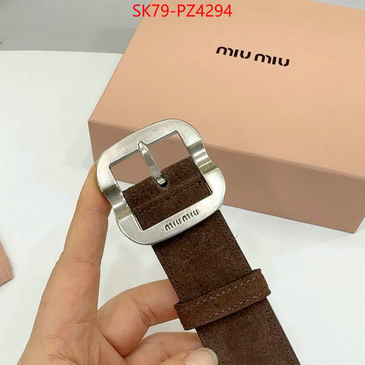 Belts-MIU MIU where can i buy ID: PZ4294 $: 79USD