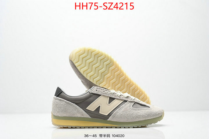 Men Shoes-New Balance where can you buy replica ID: SZ4215 $: 75USD