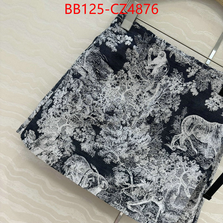 Clothing-Dior customize the best replica ID: CZ4876 $: 125USD
