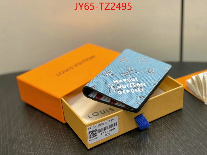 LV Bags(TOP)-Wallet outlet sale store ID: TZ2495 $: 65USD,