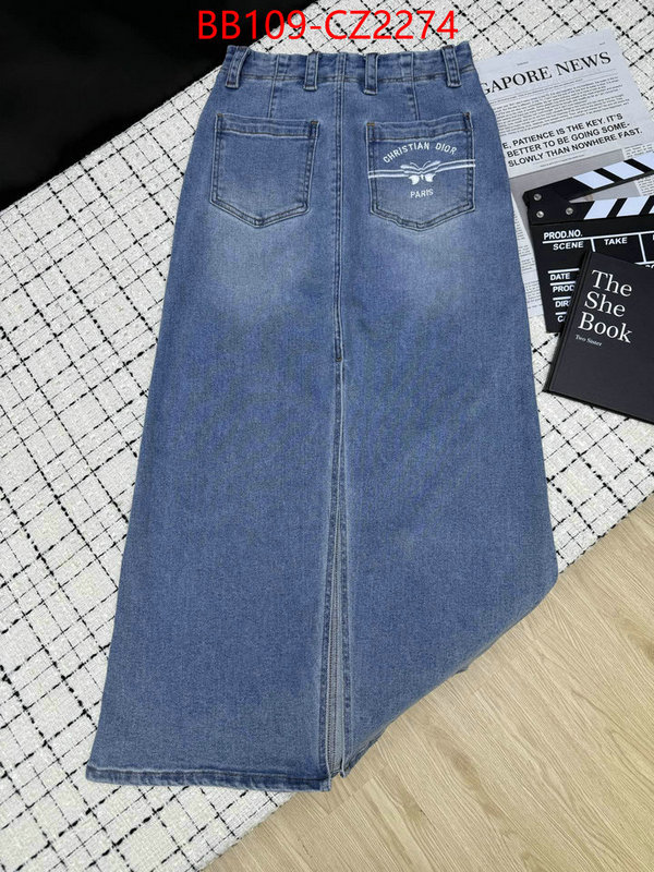 Clothing-Dior every designer ID: CZ2274 $: 109USD