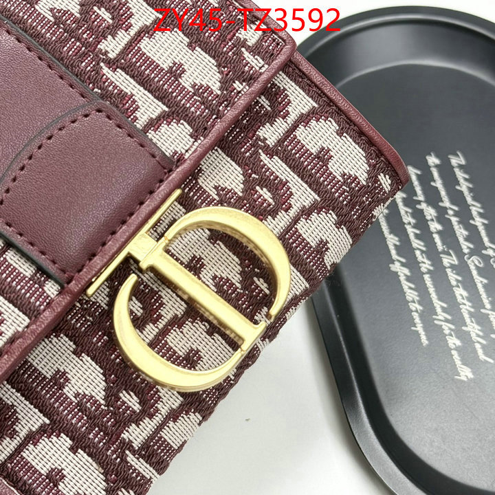 Dior Bags(4A)-Wallet- top quality website ID: TZ3592 $: 45USD,