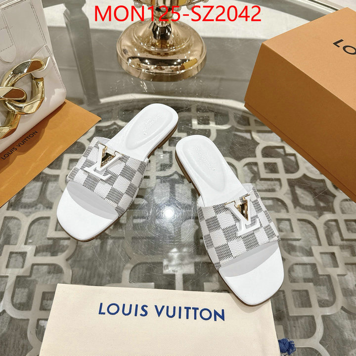 Women Shoes-LV high quality replica designer ID: SZ2042 $: 125USD