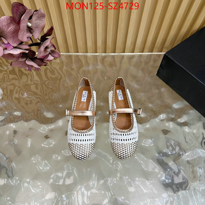 Women Shoes-ALAIA buy best quality replica ID: SZ4729 $: 125USD